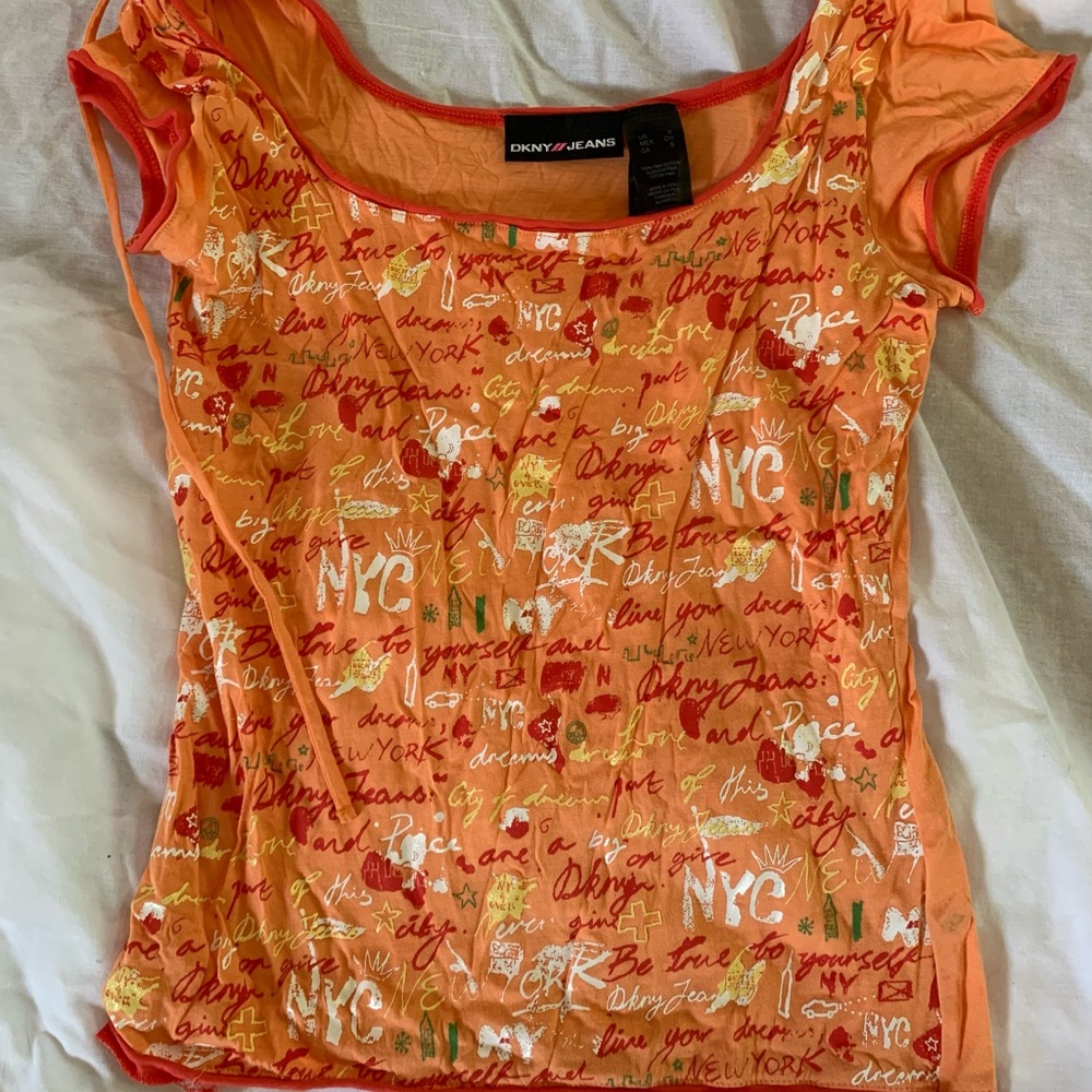 Y2K DKNY Juniors Tee